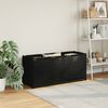 vidaXL Storage Box Black 105x34.5x45 cm Fabric