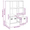 vidaXL Highboard&nbsp;Pink 68x39x103.5 cm Steel