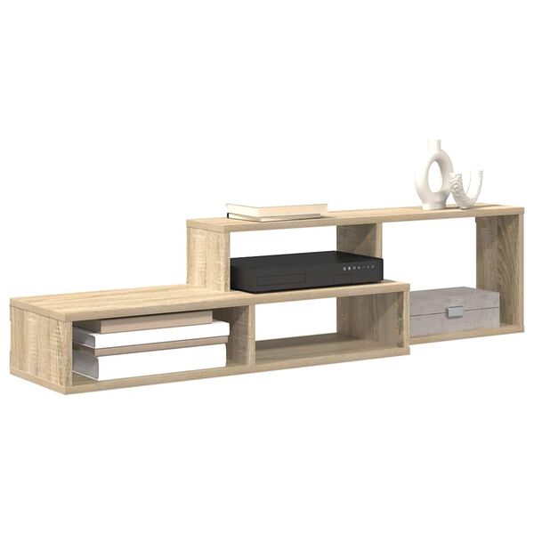 vidaXL Wall TV Stand 120 x 25 x 28.5 cm Engineered Wood