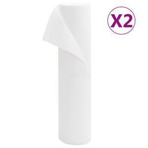 vidaXL Plant Fleece 2 Rolls 70 g/m&sup2; 50x1.6 m