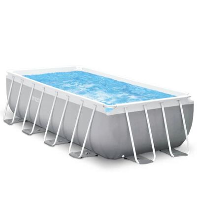 Intex Prism Frame Swimming Pool Set Rectangular 488x244x107 cm 26792GN