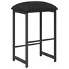 vidaXL Bar Stool Black 40 x 32 x 74 cm Engineered Wood