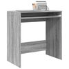 vidaXL Desk with Drawer Grey Sonoma 77.5 x 43 x 79 cm Engineered Wood