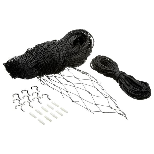 FLAMINGO Cat Safety Net Sekura 3x2 m S Black