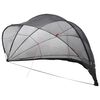vidaXL Pool Dome Folding Manual Black 546 x 516 x 250 cm