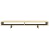 vidaXL Monitor Stand Sonoma Oak 100x27x15 cm Engineered Wood