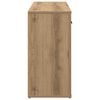 vidaXL Sideboard Artisan Oak 100 x 30 x 59.5 cm Engineered Wood
