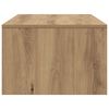 vidaXL Wall-Mounted Desk Artisan Oak 100 x 45 x 30 cm Engineered Wood