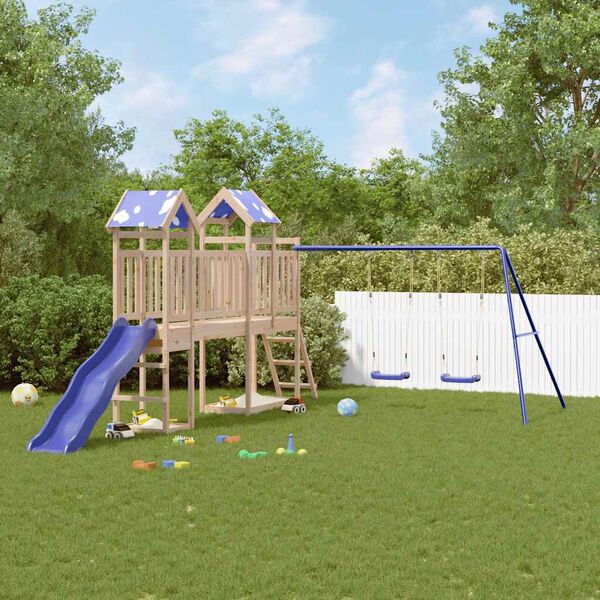 vidaXL Outdoor Playset Solid Wood Pine