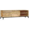 vidaXL TV Cabinet 145x30x41 cm Solid Mango Wood