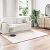 vidaXL Faux Rabbit Fur Rug Olite Cream 160 x 230 cm Polyester