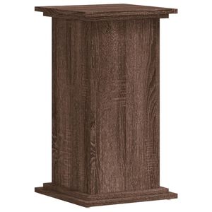 vidaXL Plant Stand Brown Oak 33 x 33 x 60 cm Engineered wood