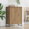 vidaXL Shoe Cabinet Artisian Oak 79 x 36 x 100 cm Engineered Wood