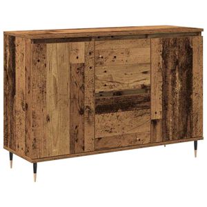 vidaXL Sideboard Old Wood 101.5 x 35 x 70 cm Engineered Wood