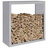 vidaXL Firewood Rack 100x40x100 cm Galvanised Steel