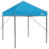 vidaXL Canopy Tent Manual Blue 194 x 194 x 251 cm Fabric