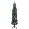 vidaXL Artificial Christmas Tree with 300 LEDs with Stand Green 240 cm