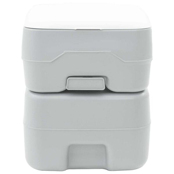 vidaXL Camping Toilet Grey 41.5 x 36.5 x 42 cm