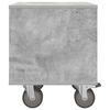 vidaXL Bedside Table Concrete Grey 40.5 x 40 x 48 cm Engineered Wood