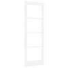 vidaXL Interior Door ORKDAL White Primed 73.5 x 211 cm