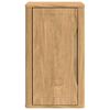 vidaXL Bathroom Wall Cabinet Wax Brown 35 x 30 x 60 cm Solid Pine Wood