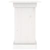 vidaXL Flower Stand White 40x40x60 cm Solid Wood Pine