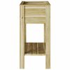 vidaXL Plant Stand Brown 85 x 46 x 94 cm Impregnated pine wood