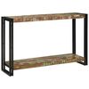 vidaXL Console Table Multicolour 120 x 33 x 75 cm Solid reclaimed wood