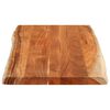 vidaXL Table Top 100x60x3.8 cm Rectangular&nbsp;Solid Wood Acacia Live Edge