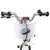 vidaXL Kids Bike 18'' for 5-7 Years Old White
