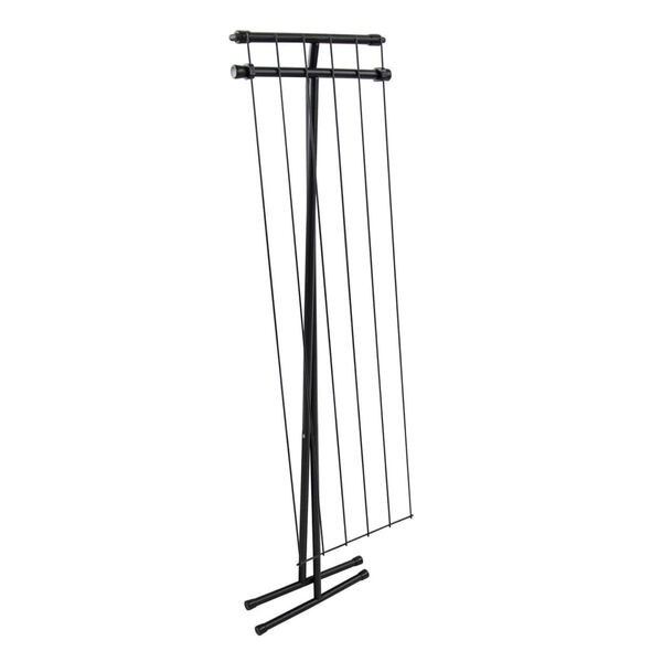 Bo-Camp Drying Rack Steel Black 5.5 m