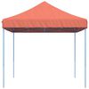 vidaXL Party Tent Folding Terracotta 279 x 410 x 315 cm Oxford Fabric