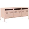 vidaXL TV Cabinet Pink 101.5x39x43.5 cm Cold-rolled Steel