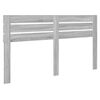 vidaXL Headboard Grey Sonoma 200 cm Engineered wood