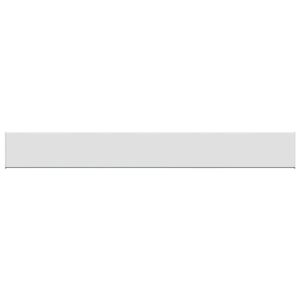vidaXL Window Sill White 60 x 15 x 4.5 cm PVC