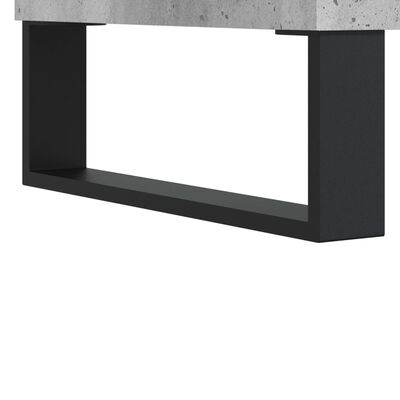 vidaXL Coffee Table Concrete Grey 90x50x36.5 cm Engineered Wood
