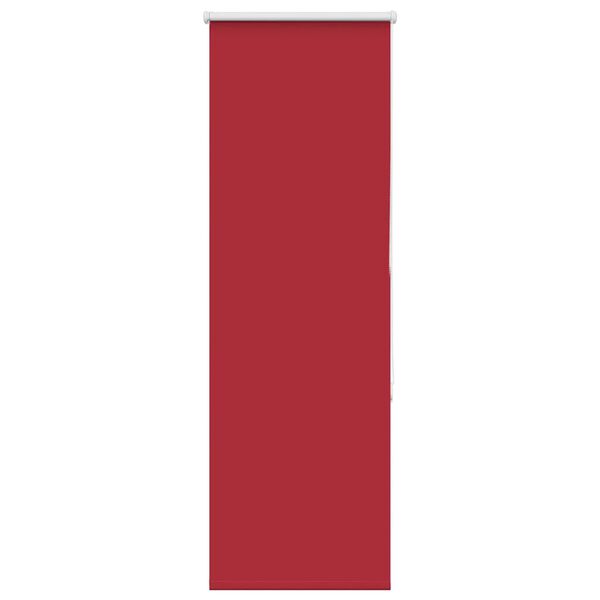vidaXL Roller Blind Blackout Red 55x175 cm Fabric Width 50.7 cm Polyester