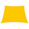 vidaXL Sunshade Sail Oxford Fabric Trapezium 2/4x3 m Yellow