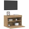 vidaXL TV Wall Cabinet Wall-mounted 2 pcs Artisan oak 60 x 30 x 40 cm