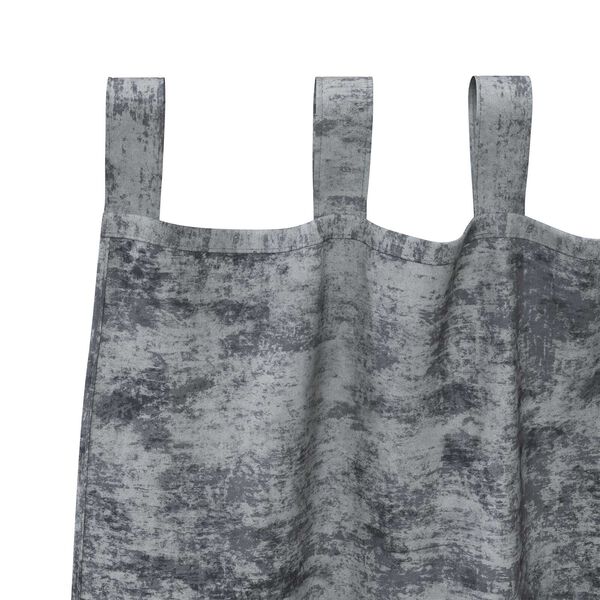 vidaXL Velvet Curtains 2 pcs Silver Grey 245 x 140 cm Velvet