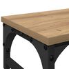 vidaXL Monitor Stand Artisan Oak 85 x 23 x 15.5 cm Engineered Wood