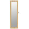 vidaXL Mirror Jewellery Cabinet Wall Mounted 30x8.5x106 cm