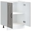 vidaXL Sink Base Cabinet Kalmar Grey Sonoma 60x46x81.5 cm Engineered Wood
