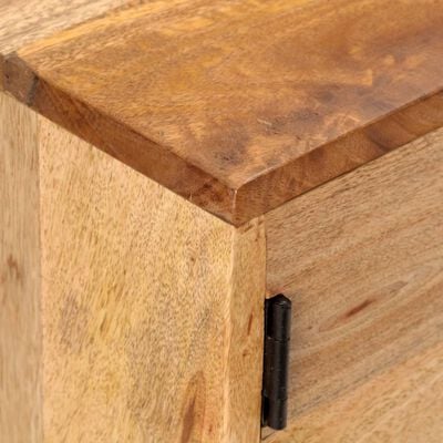 vidaXL Sideboard 116x35x75 cm Solid Mango Wood
