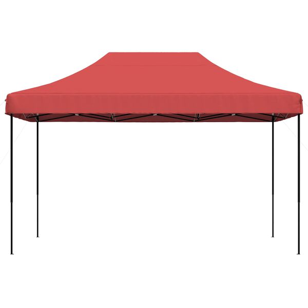 vidaXL Party Tent Folding Burgundy 292 x 440 x 315 cm Oxford Fabric
