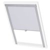 vidaXL Blackout Roller Blind White SK08 GGL and GGU