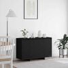 vidaXL Sideboard Black 120 x 41 x 75 cm Engineered wood