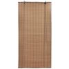 vidaXL Brown Bamboo Roller Blinds 120 x 220 cm