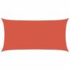 vidaXL Sunshade Sail 160 g/m&sup2; Terracotta 4x7 m HDPE