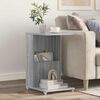 vidaXL Side Table Grey Sonoma 40 x 35 x 60 cm Engineered Wood
